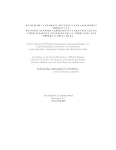 Review of CCSP Draft Synthesis and Assessment Product 5.3