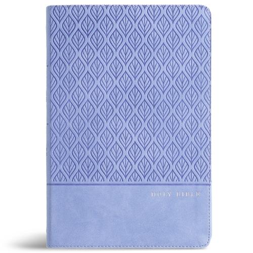 CSB Giant Print Reference Bible, Optimal Type, Digital Study Edition, Lavender Leathertouch, Indexed