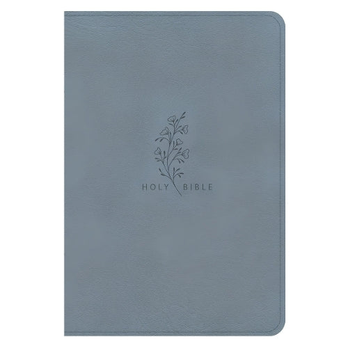 CSB Giant Print Reference Bible, Optimal Type, Digital Study Edition, Weathered Blue Leathertouch
