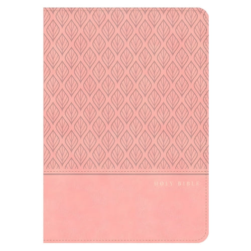 CSB Personal Size Giant Print Bible, Optimal Type, Digital Study Edition, Pink Leathertouch