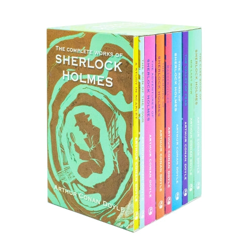 The Complete Work of Sherlock Holmes 9 Books Set Collection