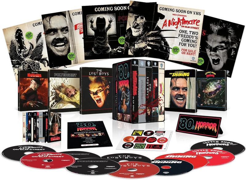 80s Horror Limited Edition 4K UHD Steelbook Library Case