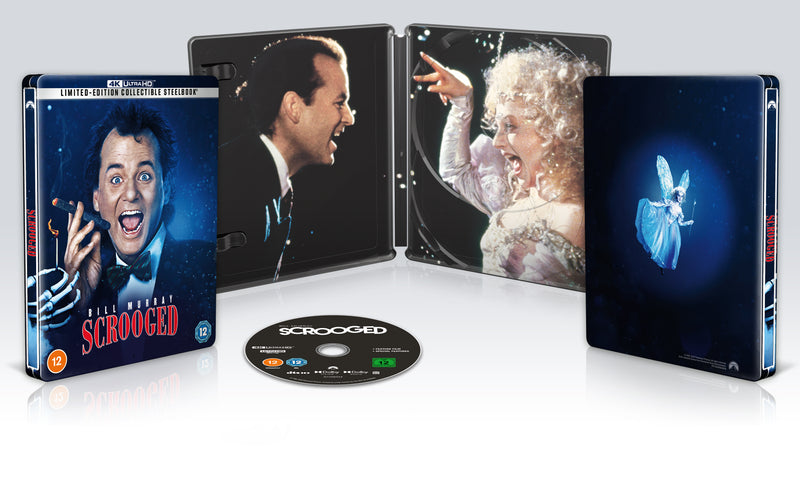 Scrooged Limited Edition 4K UHD Steelbook