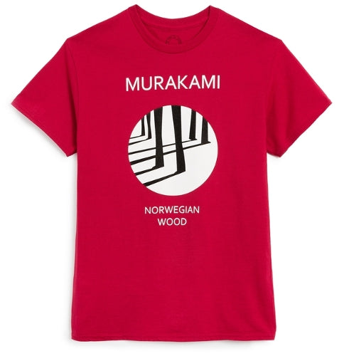 Murakami: Norwegian Wood (Noma Bar) Unisex T-Shirt X-Large