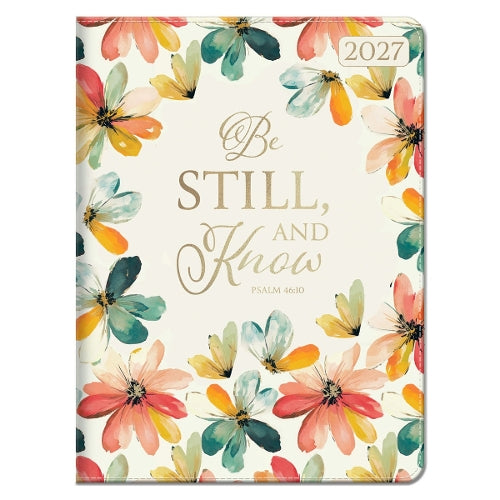 2027 Diary: 18-Month Planner for Women - Be Still and Know