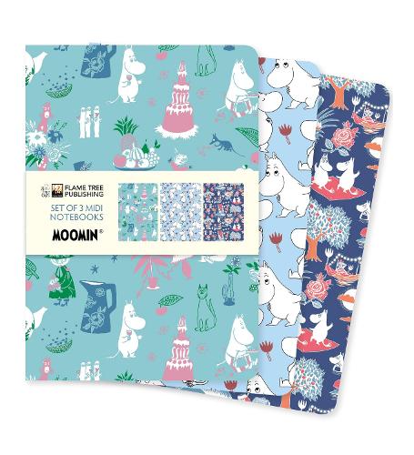 Moomin Classics Set of 3 Midi Notebooks