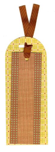 From the Block Shop Studio: Dune Bookmark