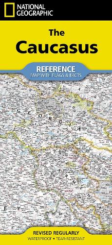 National Geographic Caucasus Map