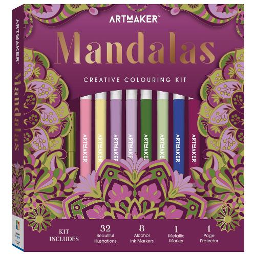 Art Maker Mandalas Colouring Kit