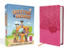 NIrV, Question and Answer Bible for Kids, Leathersoft, Pink, Comfort Print