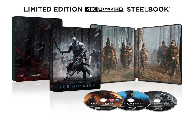 The Odyssey 4K Uhd Limited Edition Steelbook 2