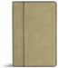 CSB Personal Size Giant Print Bible, Easy-To-Read Optimal Type, Digital Study Edition, Sage Suedesoft Leathertouch, Indexed
