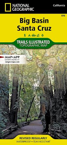 Big Basin, Santa Cruz Map