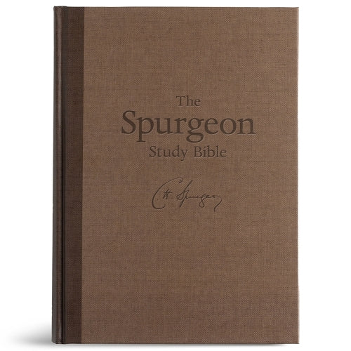 CSB Spurgeon Study Bible, Brown Hardcover