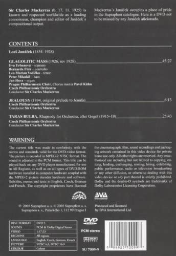 Charles Mackerras Conducts Janacek In Concert