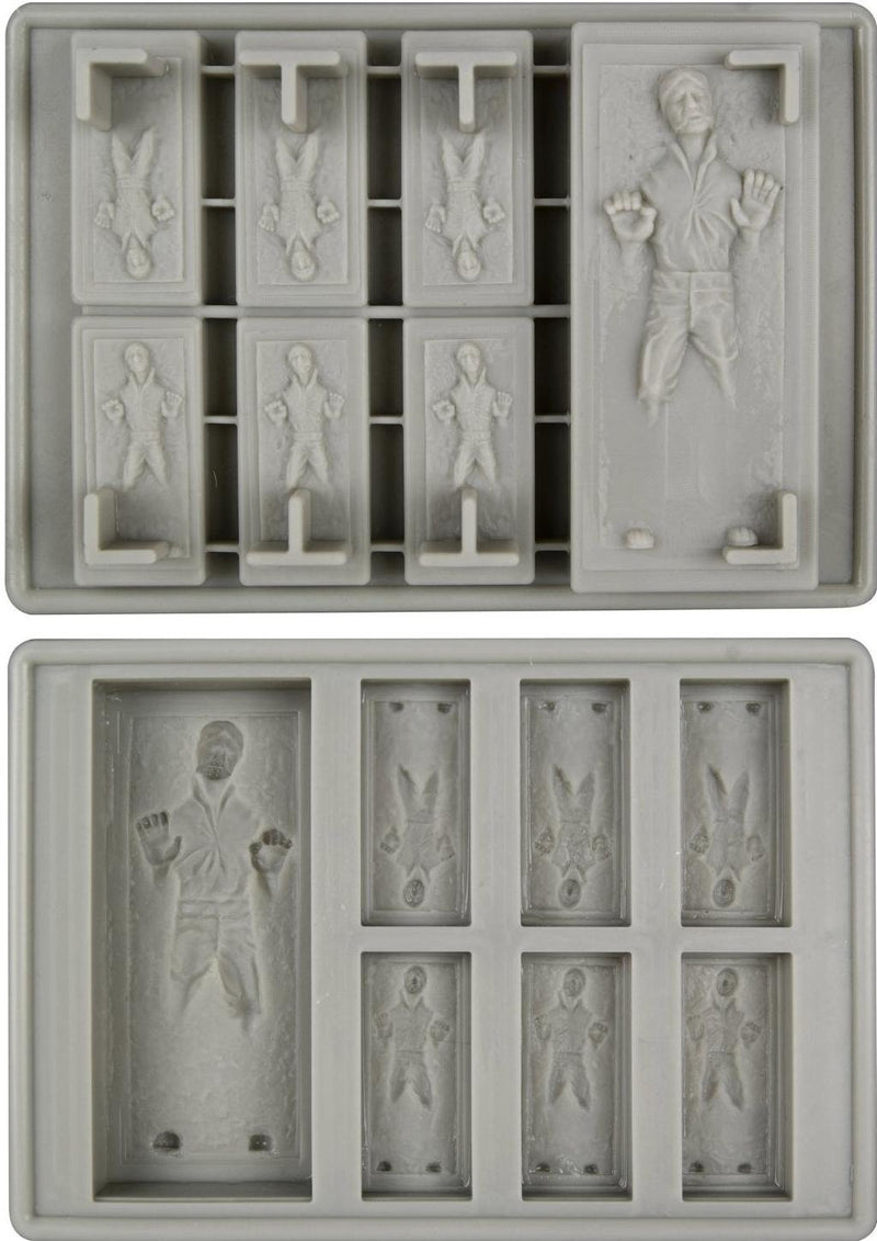 Star Wars: Han Solo in Carbonite Silicone Ice Tray / Chocolate Mold/ Single Tray