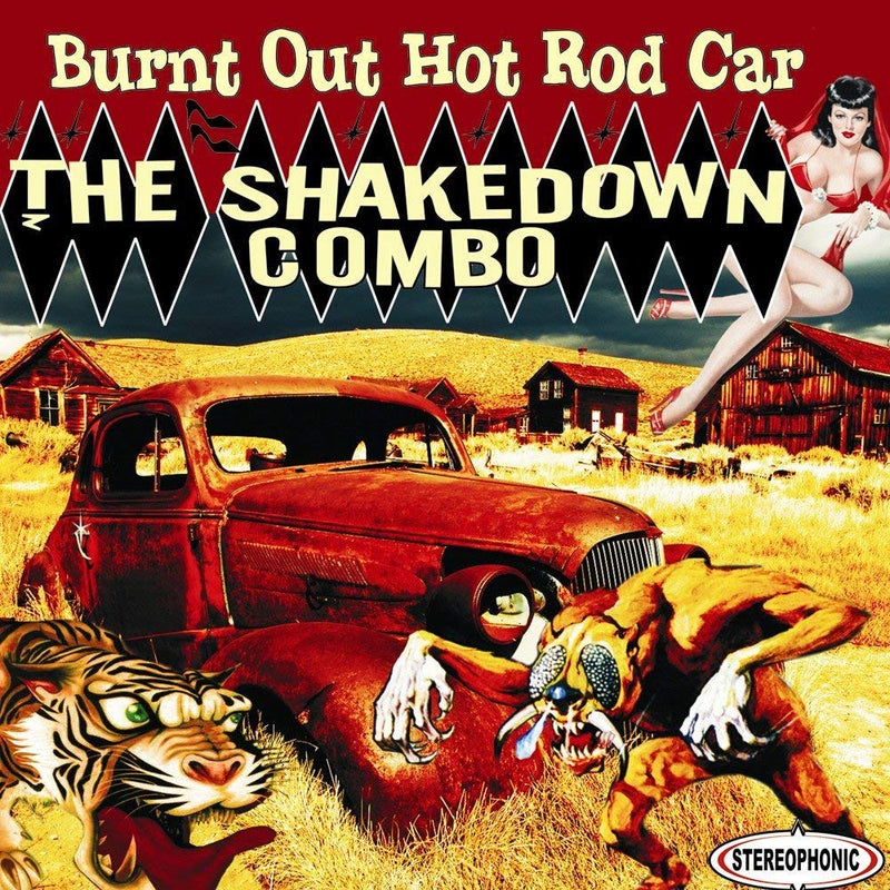 Burnt Out Hot Rod Car