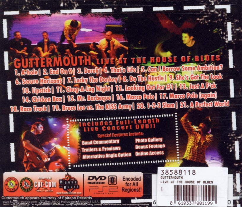 Guttermouth: Live At The House Of Blues