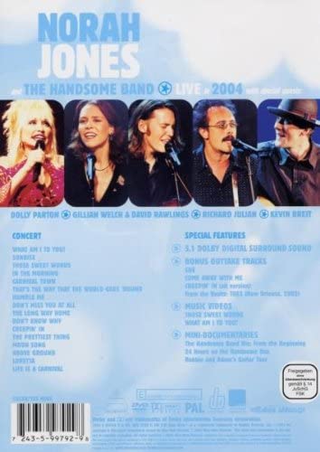 Norah Jones and The Hansome Band: Live in 2004