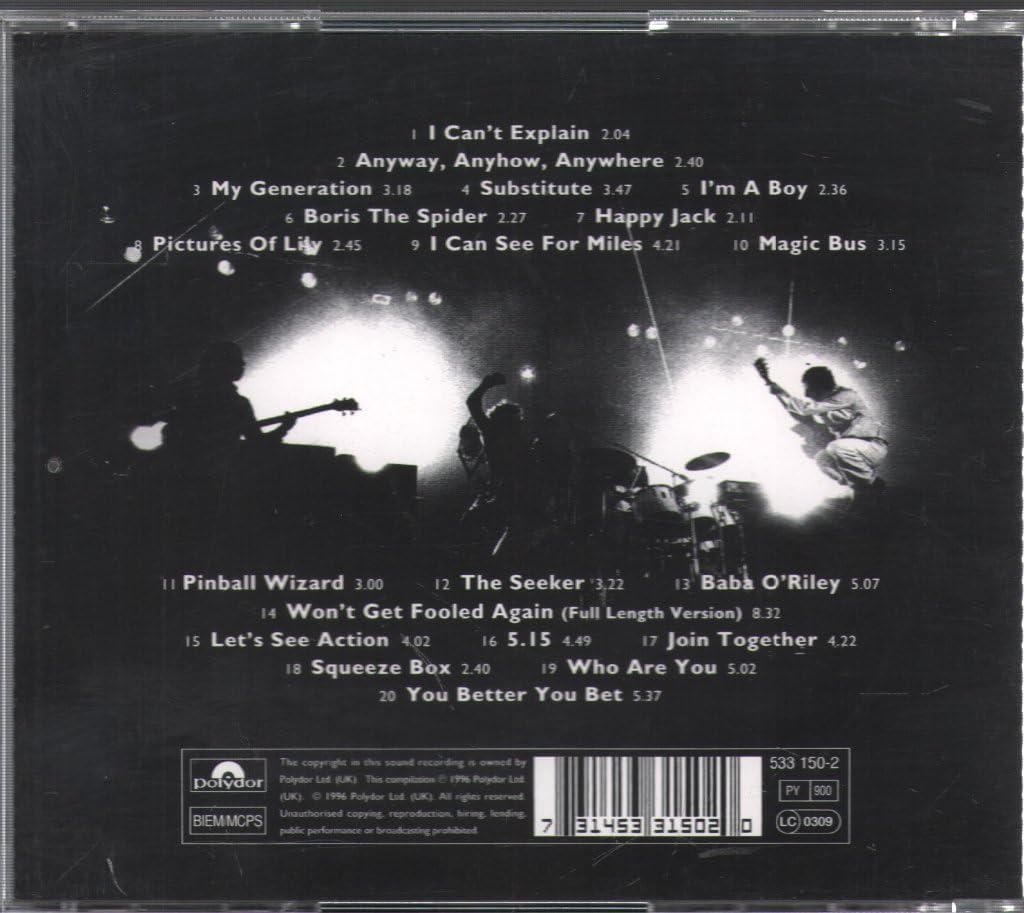 My Generation - Very Best of the Who