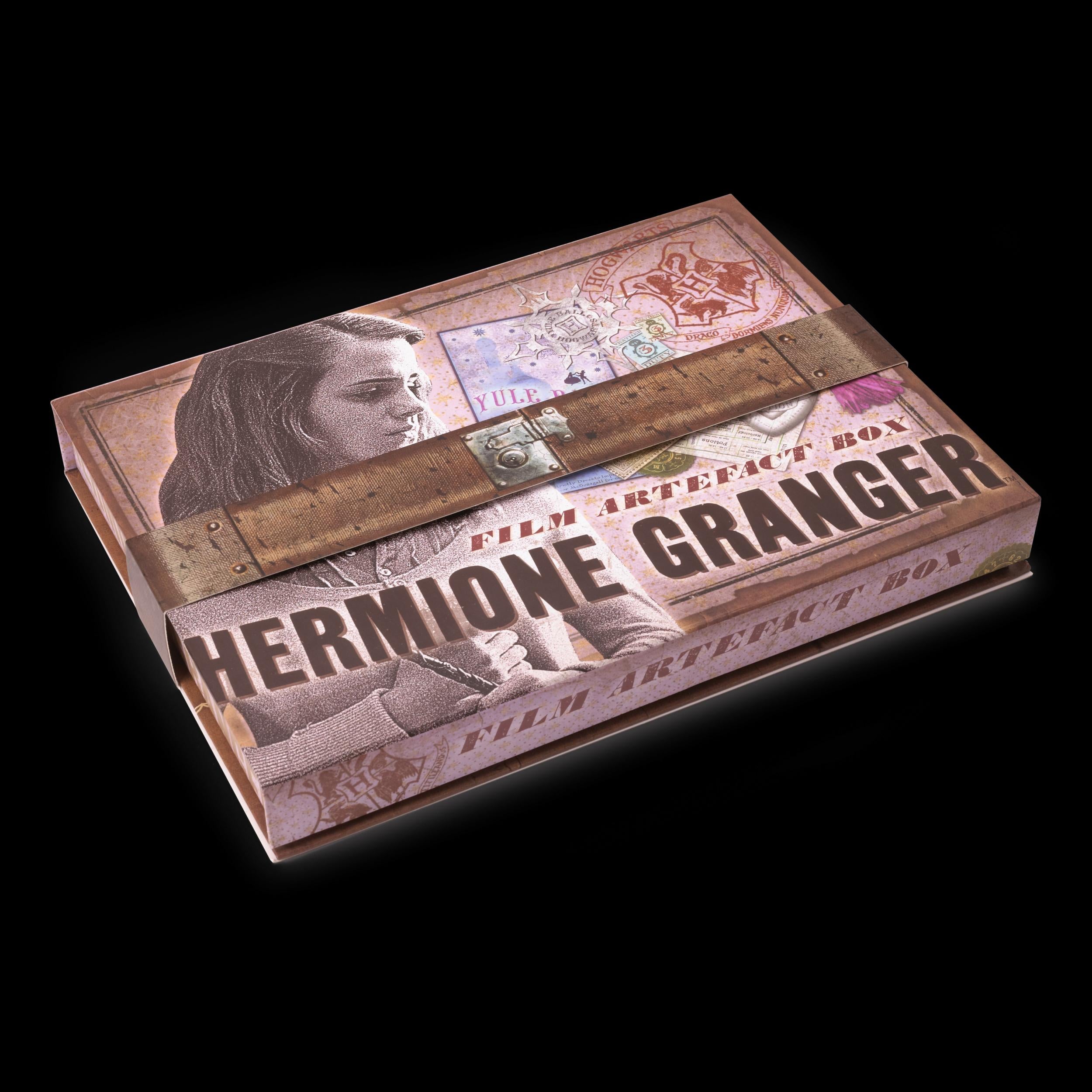 The Noble Collection Hermione Granger Artefact Box - 11in (28cm) Hermione Artefact Box - Includes 7 Replica Items - Officially Licensed Harry Potter Film Set Movie Toy One Size Multicolored