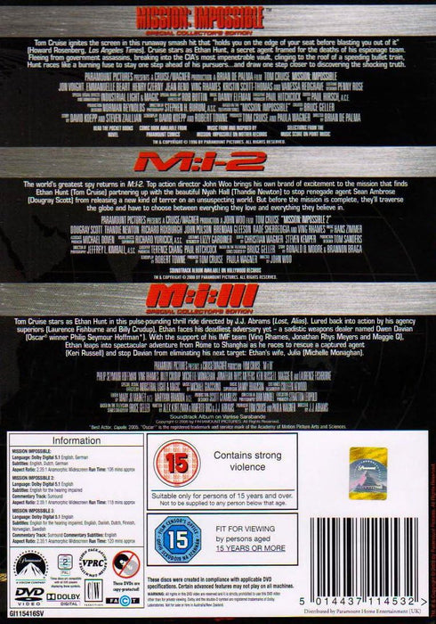 Mission Impossible Trilogy
