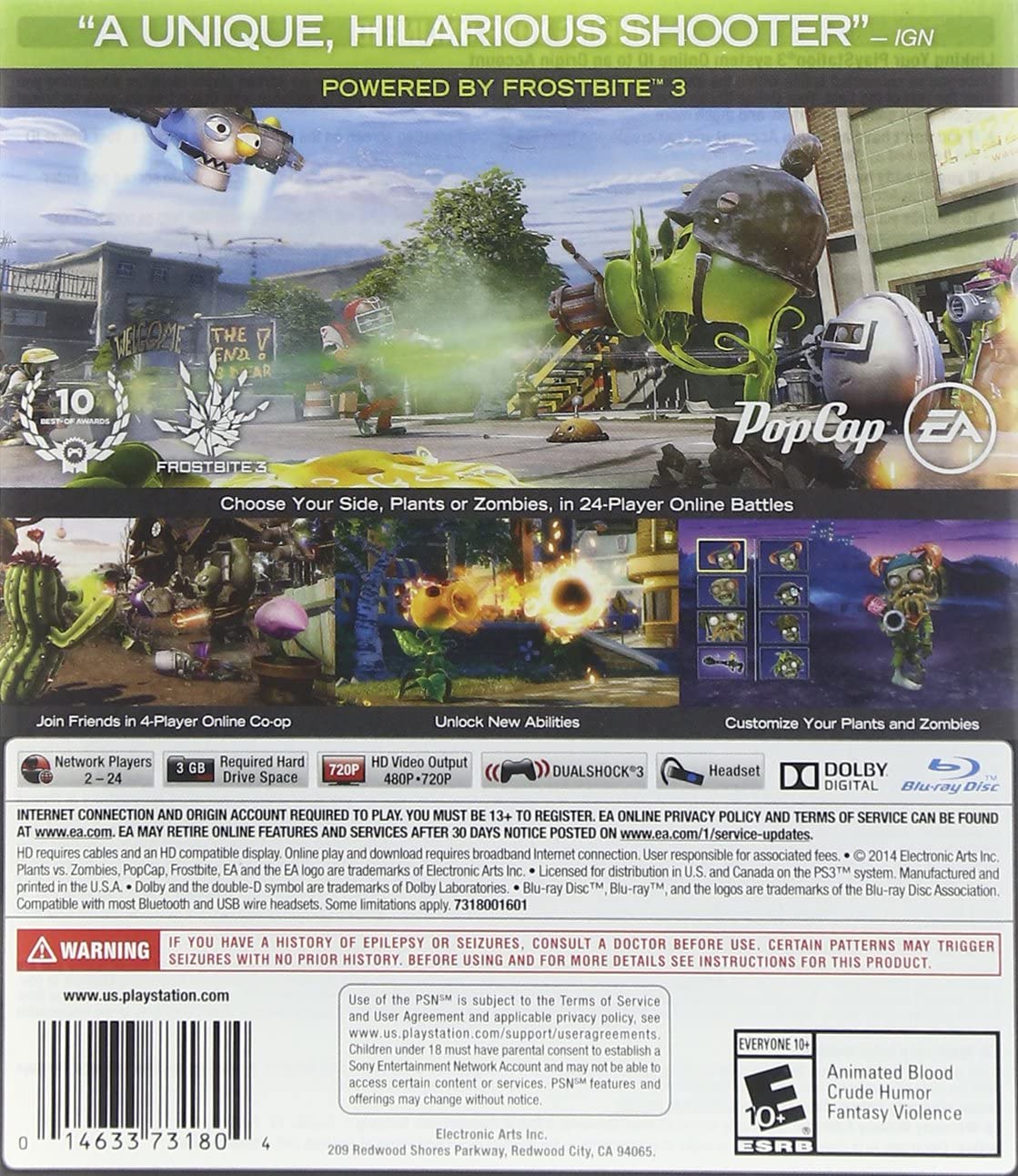 Plants Vs Zombies Garden Warefare