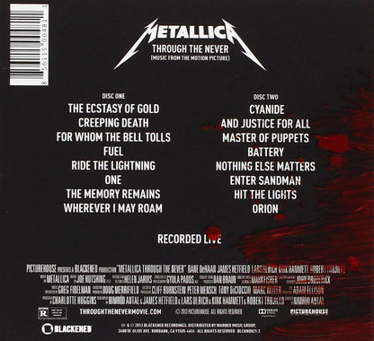 Metallica Through The Never Music From The Motion Picture