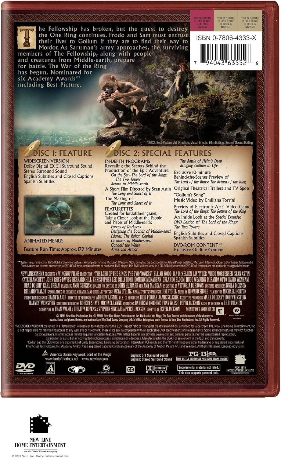 Lord of the Rings: Two Towers