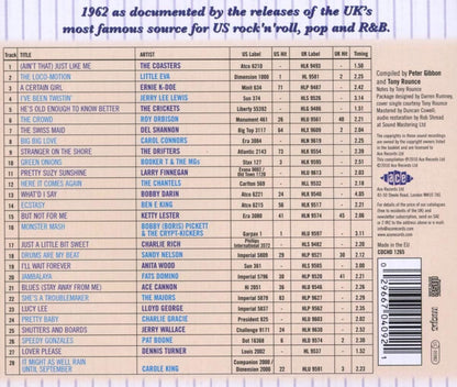 The London American Label Year By Year: 1962
