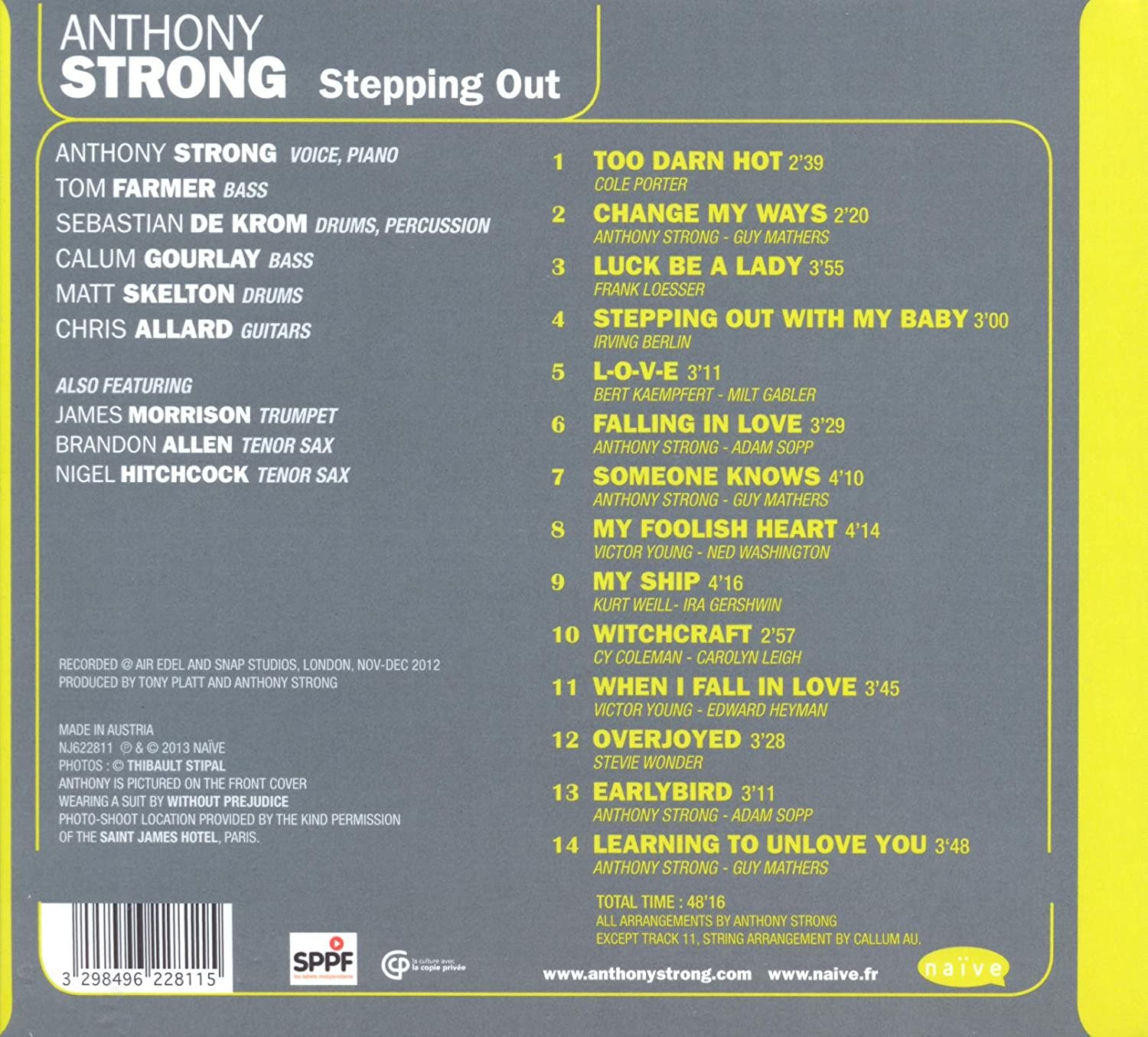 Stepping Out - Anthony Strong