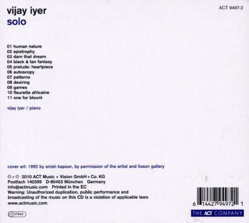Solo - Vijay Iyer