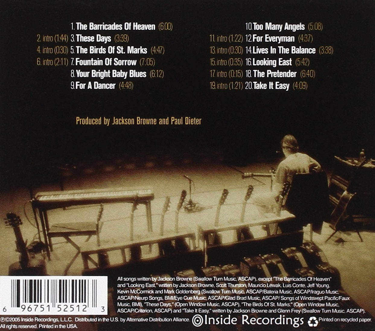 Solo Acoustic, Volume 1