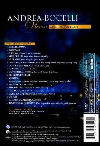 Andrea Bocelli: Vivere - Live in Tuscany
