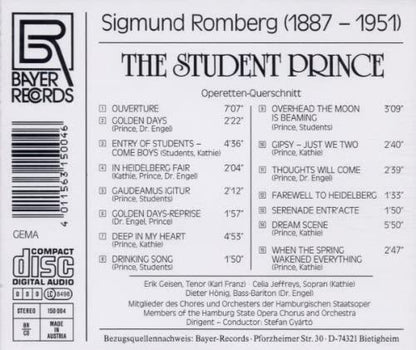 Romberg: The Student Prince (Querschnitt