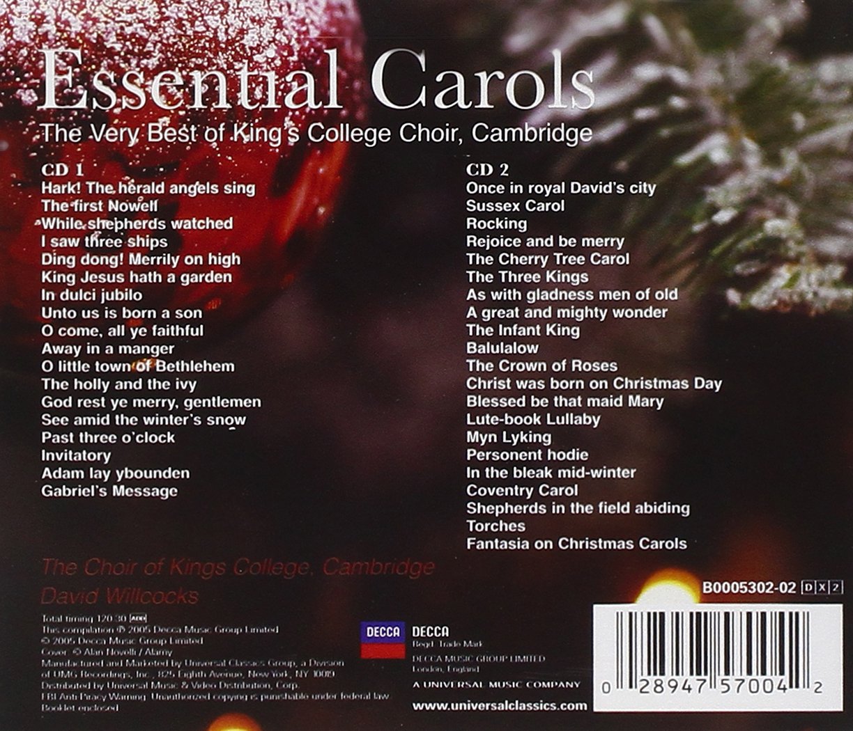 Essential Carols: The Very Best of King's College Choir, Cambridge