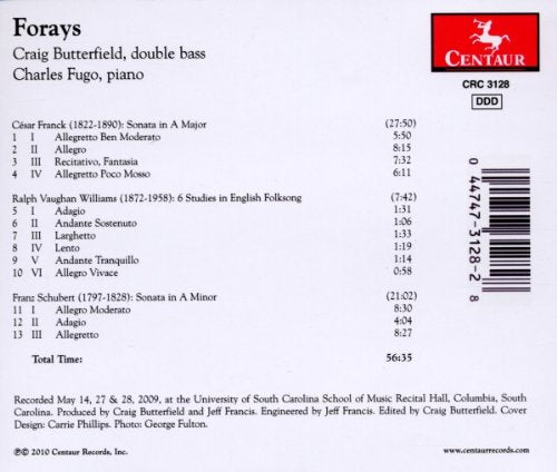 Butterfield/Fugo - Forays