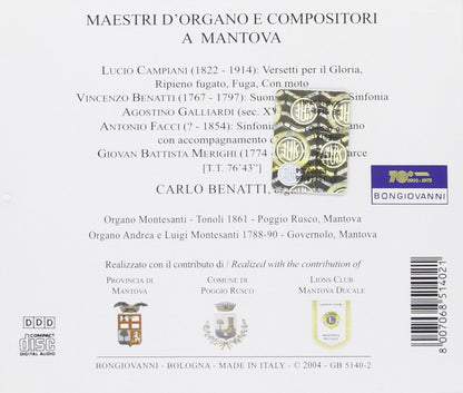 Maestri D'organo E Compositori a Mantova