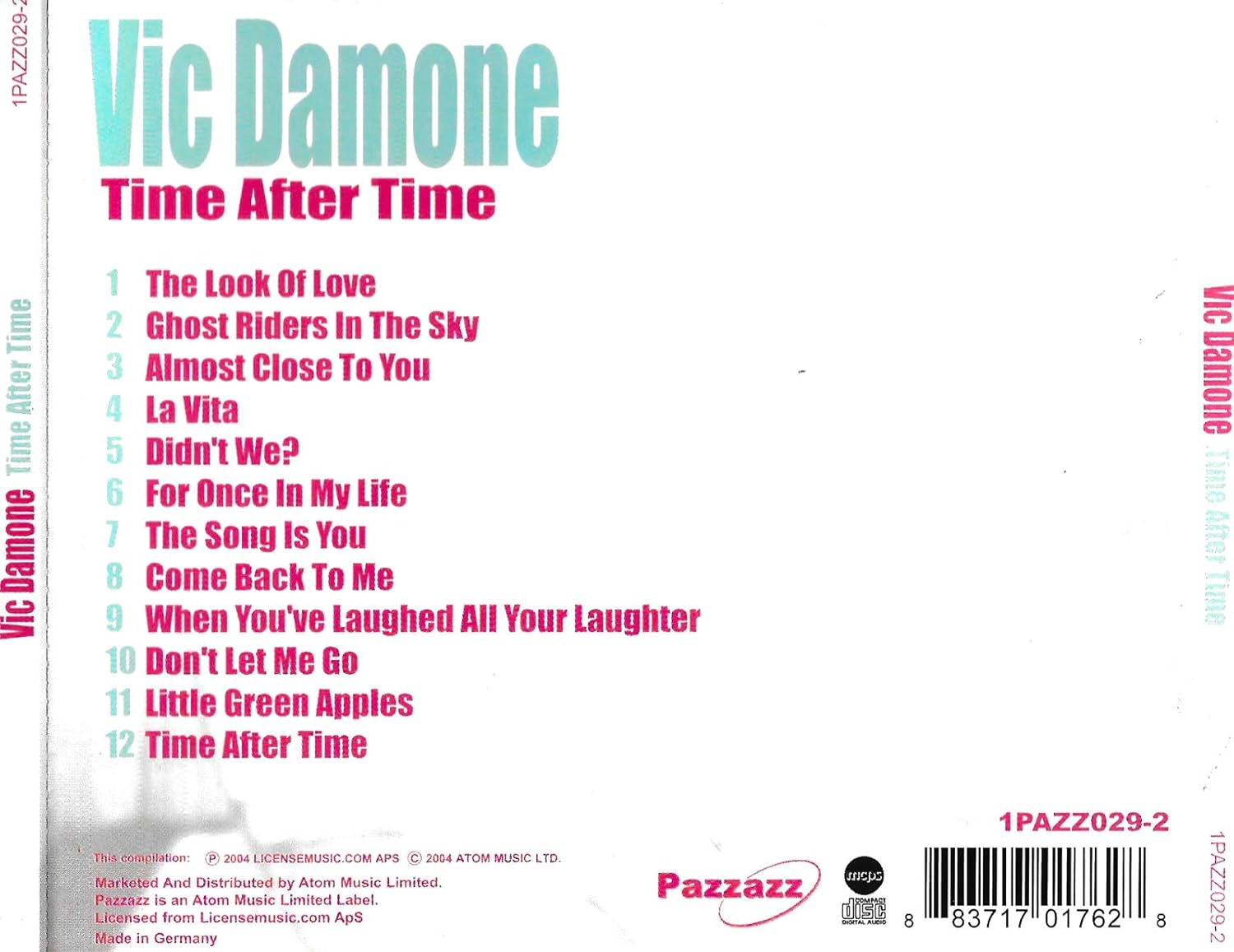 Vic Damone - Time After Time