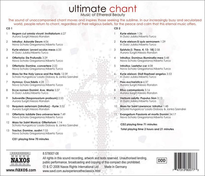 Ultimate Chant: Music of Ethereal Beauty / Various