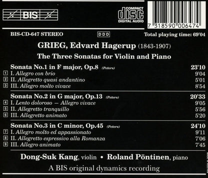 Three Violin Sonatas (Pontinen, Kang)