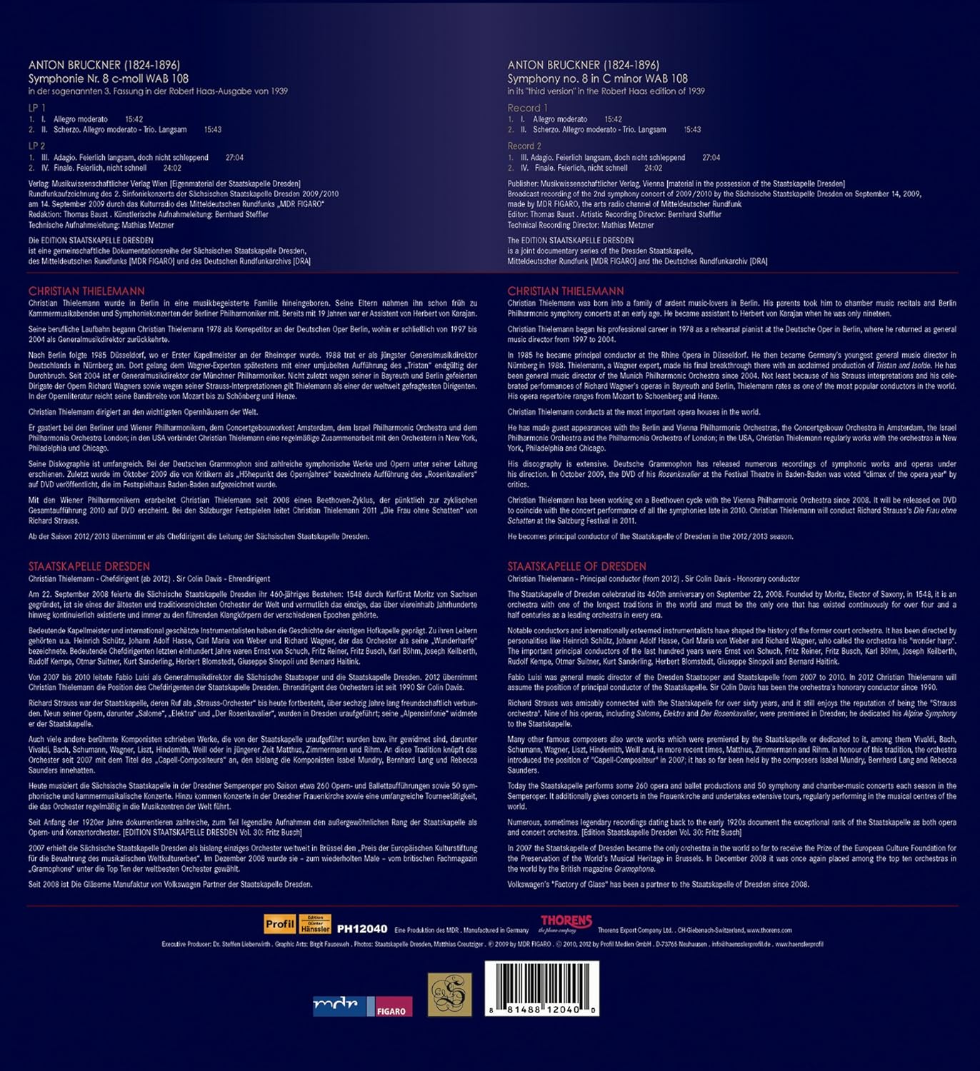 BRUCKNER: Symphony No.8