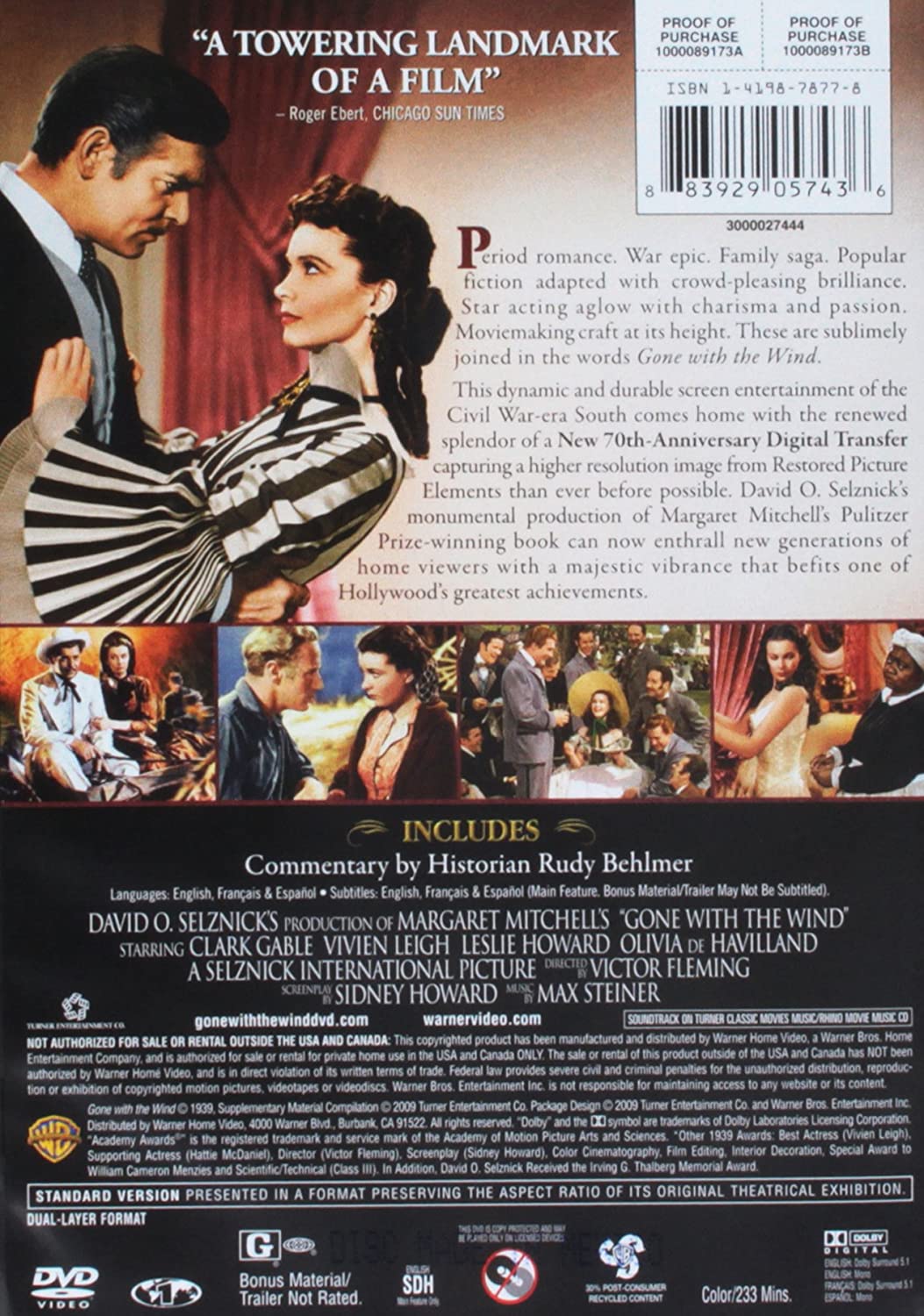 Gone With the Wind (70th Anniversary Edition
