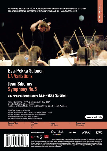 Salonen: L.A. Variations / Sibelius: Symphony No.5 (USB Verbier Festival Orchestra/Salonen)