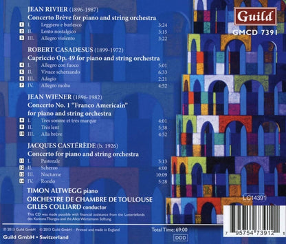 Le Piano Français: Virtuoso Piano Concertos