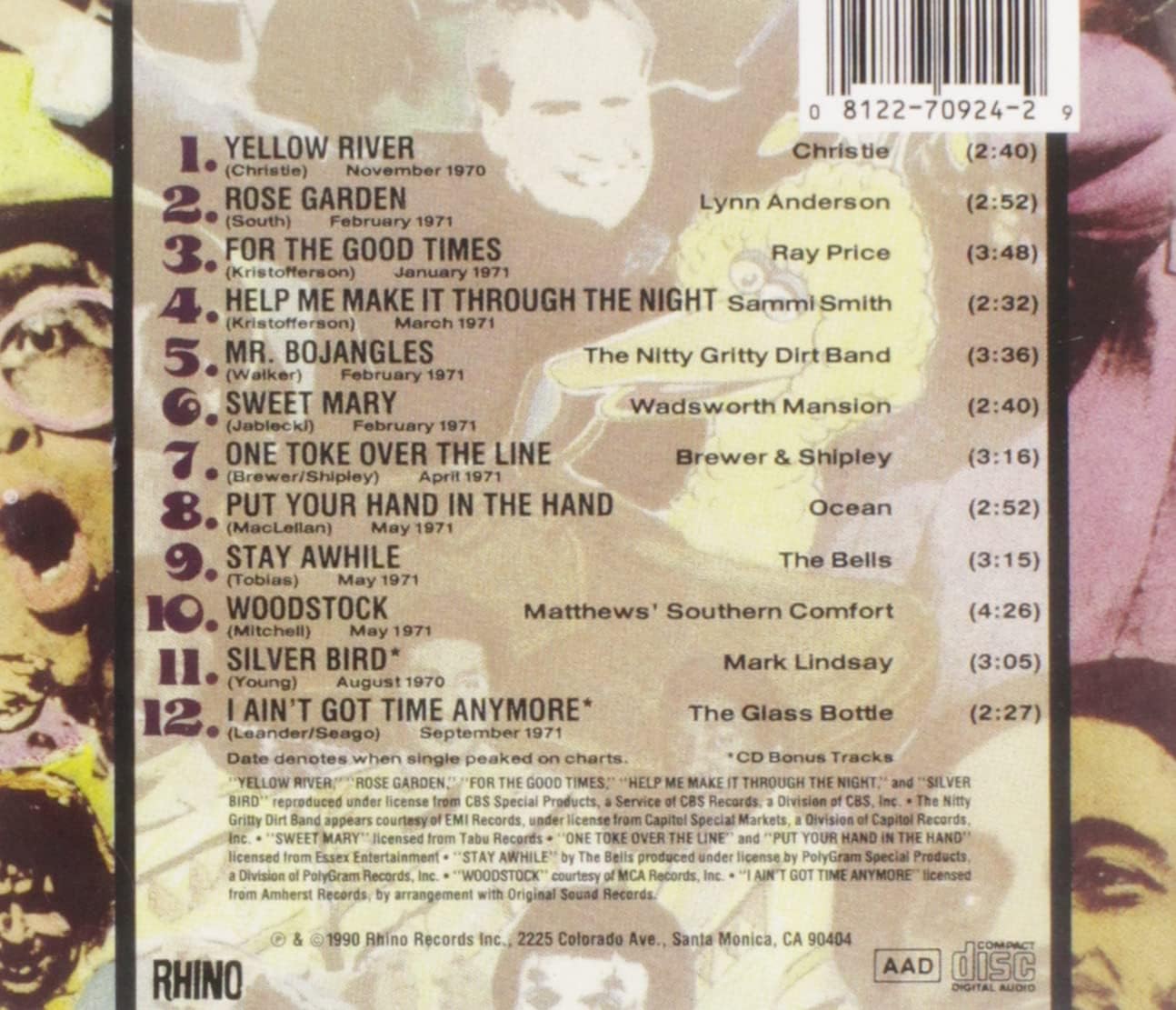 Super Hits of the '70s: Have a Nice Day, Vol. 4