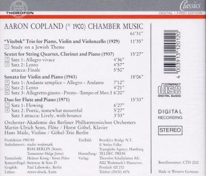 Vitebsk Trio for Piano Violin & Cello
