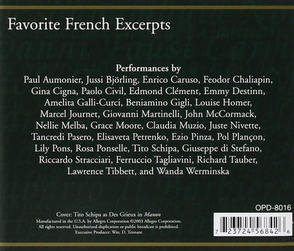 Favorite French Excerpts