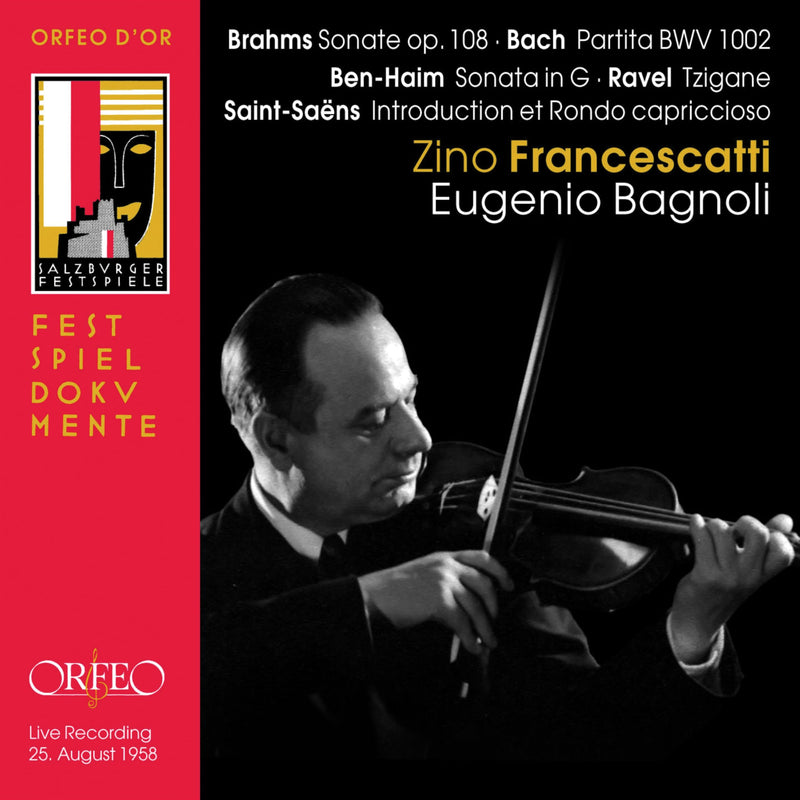 Sonata Op. 108/partita (Bagnoli, Francescatti)