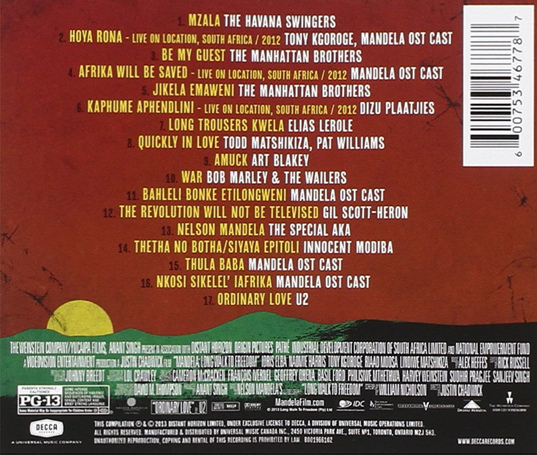 Mandela: Long Walk to Freedom (Original Soundtrack